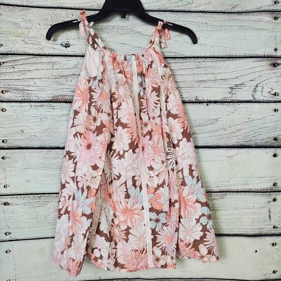 Cupcakes and Cashmere Girls Floral Dress Size 7 - Picture 1 of 5